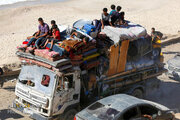 Informe fotográfico | Migración de los residentes de Gaza del norte hacia el sur