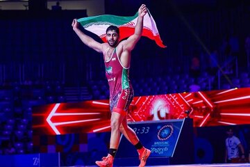 Fin spectaculaire pour les lutteurs iraniens ; Un brillant succès avec 8 médailles d'or, d'argent et de bronze