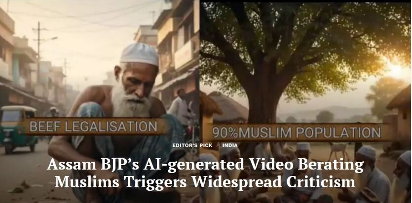 BJP in Assam Faces Backlash Over Islamophobic AI-Generated Video
