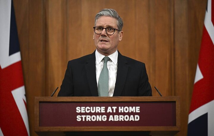 انگلیس دولت فلسطین را به رسمیت شناخت / نخست‌وزیر انگلیس در یک پیام تصویری اعلام کرد