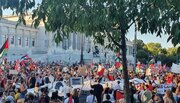 Thousands protest in Vienna against Israeli aggression in Gaza