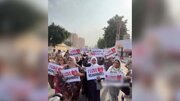Video: Muslim Women Protest Outside UP Vidhan Bhavan Over ‘I Love Muhammad’ FIR