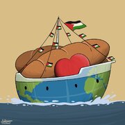 Cartoon:  Global Convoy of Sumud