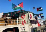 Un buque hospital libio se une a la flotilla hacia Gaza para desafiar a Israel