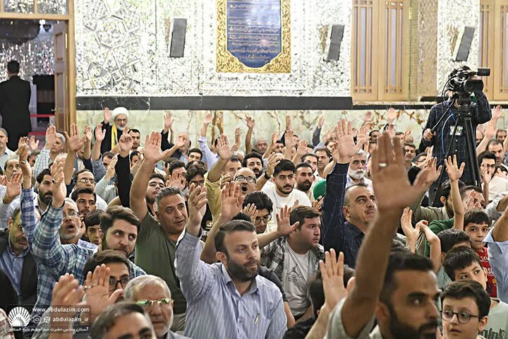 Photos: Dust-cleaning ritual of Hazrat Abdul Azim Hassani holy shrine