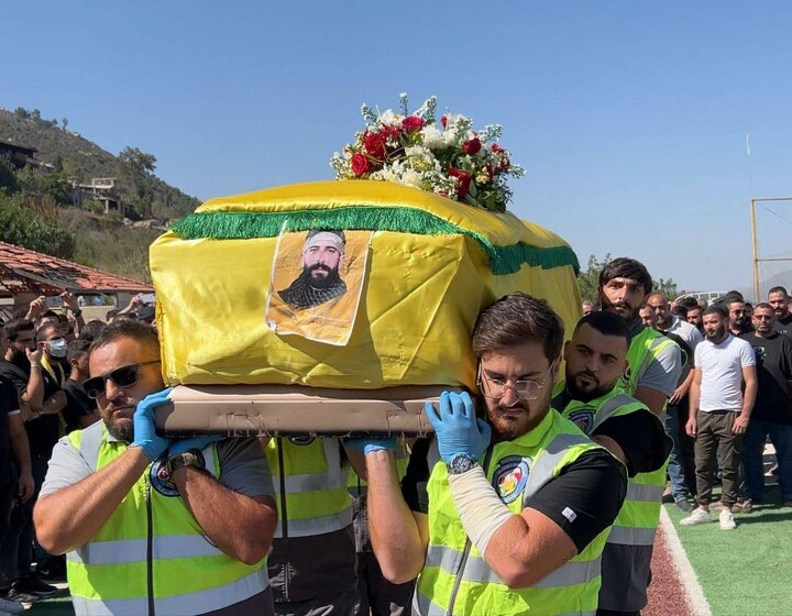 حزب الله وجماهير المقاومة يشيّعون الشّهيد حسن شحرور في كفركلا
