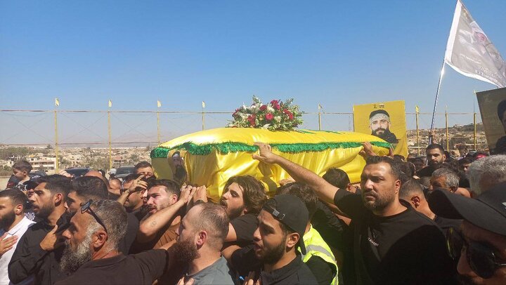 حزب الله وجماهير المقاومة يشيّعون الشّهيد حسن شحرور في كفركلا