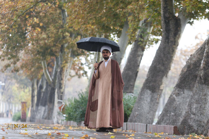 گزارش تصویری | بارش اولین باران پاییزی در تبریز