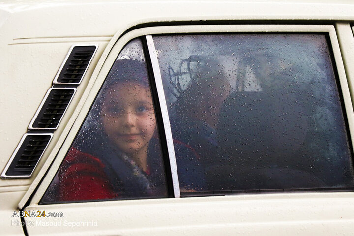 بارش اولین باران پاییزی در تبریز