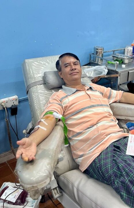 ၁၅၀၀ ပြည့်နှစ် မဟာတမန်တော်(ဆွ) နေ့ အထိမ်းအမှတ် အဖြစ်  စုပေါင်း သွေးလှူဒါန်း ပြုလုပ် ။ ။ Photos
