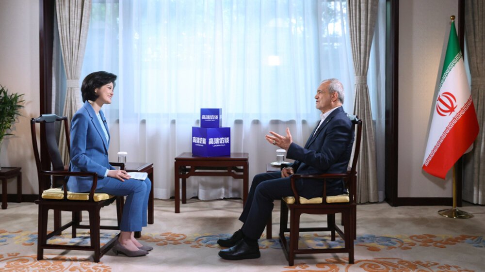 Iran President Pezeshkian urges China to advance global governance vision