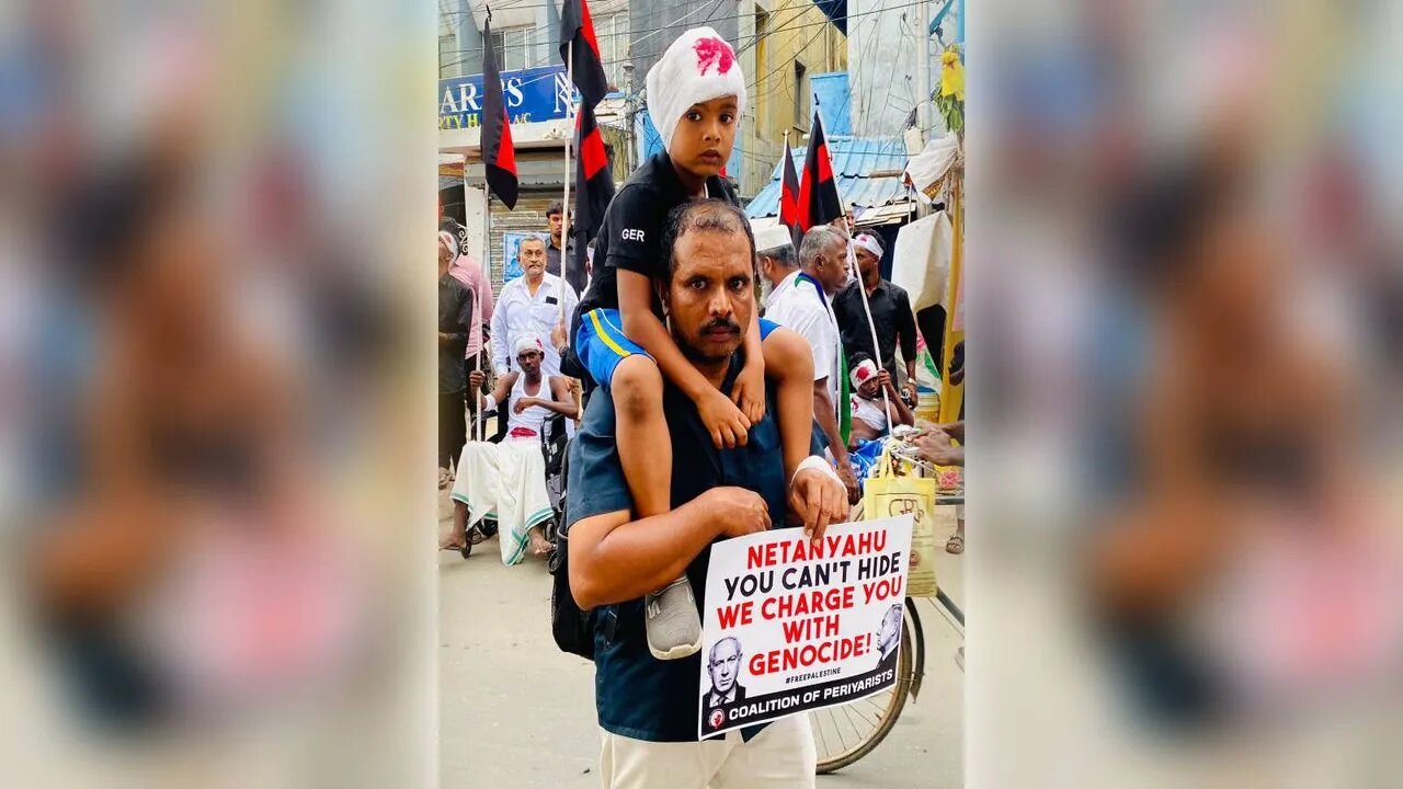 Massive Pro-Palestine Rally Held in Chennai as Thousands Protest Gaza Massacre + Photos