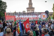 意大利民众举行大规模示威支持巴勒斯坦/意大利法律界人士呼吁停止加沙种族灭绝