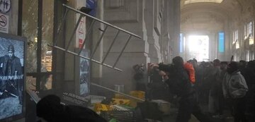İtaliyada sionist tərəfdarları ilə Fələstin tərəfdarları arasında qarşıdurma \ Video