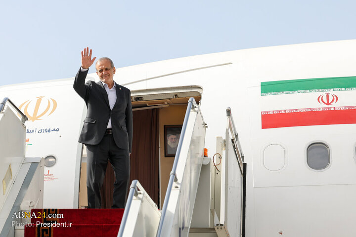 گزارش تصویری | عزیمت رئیس‌جمهور به نیویورک