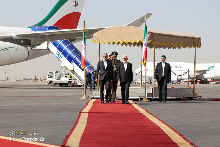 بدرقه رئیس‌جمهور به آمریکا