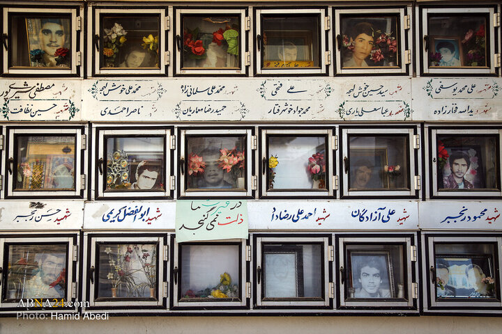 گزارش تصویری | یاد شهیدان در قاب‌های ماندگار