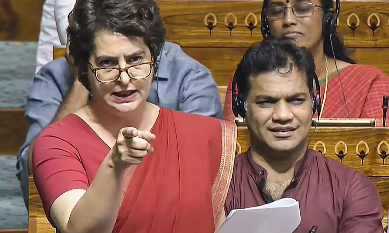 Congress Party Backs Priyanka Gandhi’s Attack on Centre’s Palestine Policy