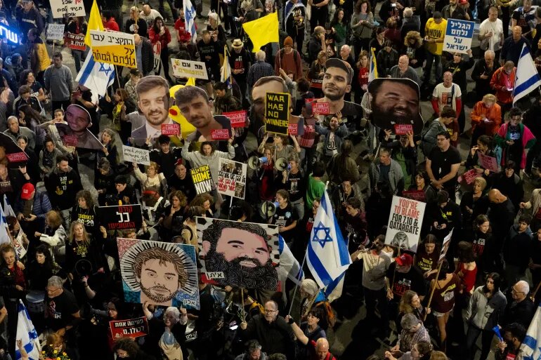 مواجهات أمام منزل وزير إسرائيلي ومطالبات بصفقة لإعادة الأسرى من غزة