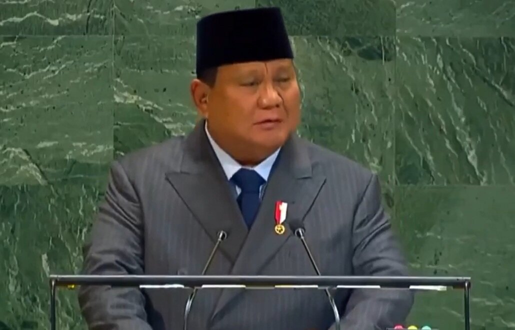 ویدیو | قطع صدای میکروفن رئیس‌جمهور اندونزی هنگام دفاع از فلسطین در سازمان ملل!