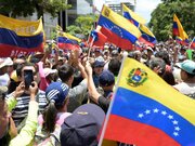 Thousands rally in Caracas against U.S. threats, sanctions