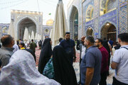 Informe fotográfico | Estudiantes de doctorado de la Universidad Islámica Azad, Sucursal de Beirut, visitan el Santuario Sagrado de Razavi