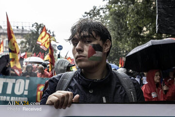 Gambar | Perarakan Solidariti Gaza di Bandar Milan, Itali