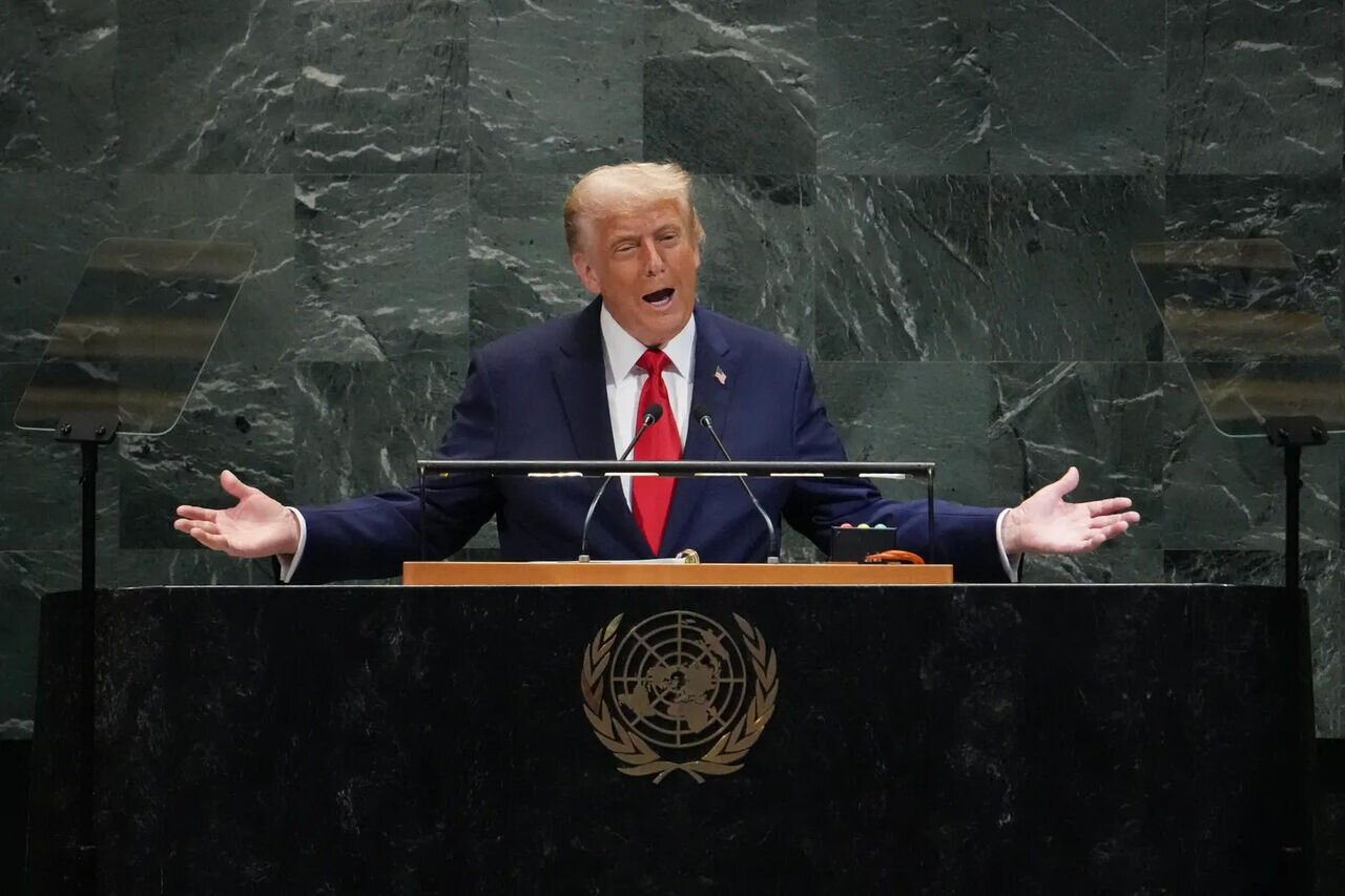 اولین واکنش دولت به سخنرانی توهین آمیز ترامپ علیه ایران در سازمان ملل