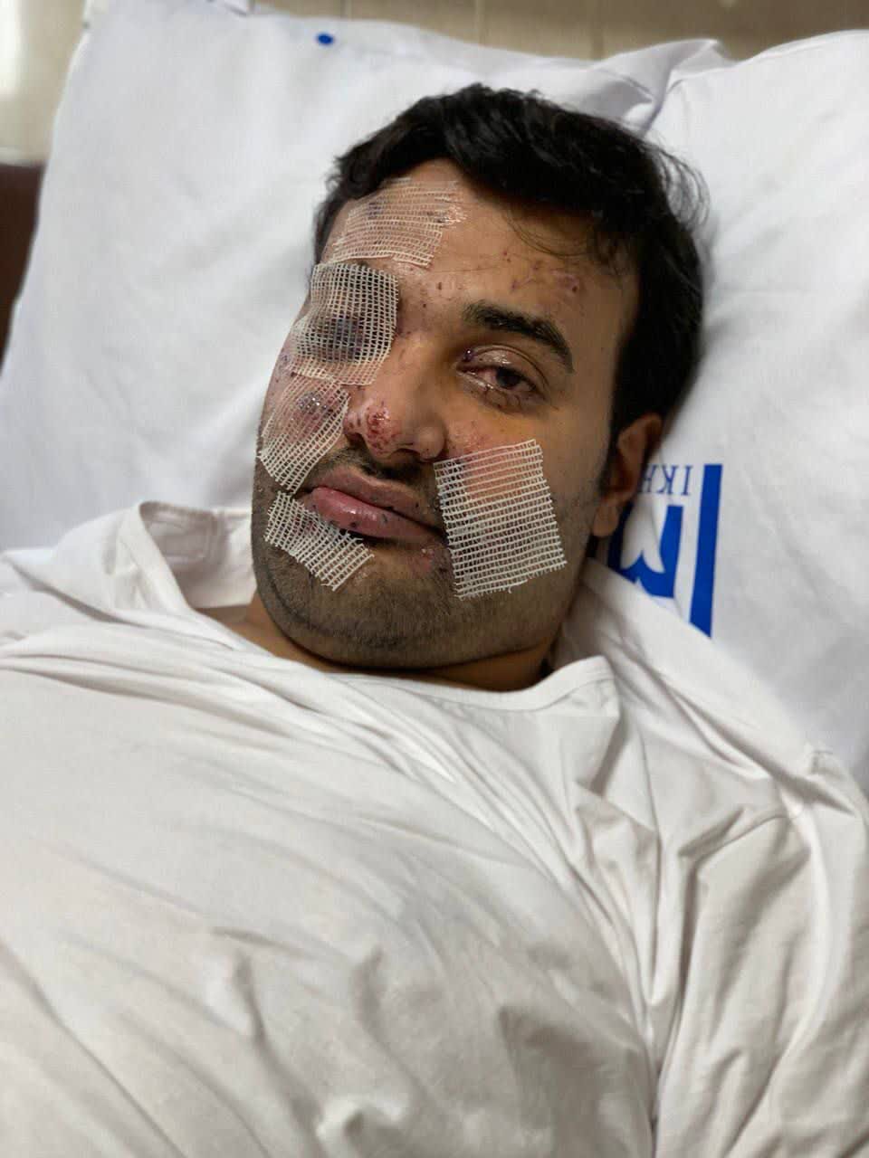 همسر جانباز لبنانی؛ همسرم برای چهارمین مدال جانبازی گرفت/ با تمام جراحات در راه مقاومت می‌مانیم+ ویدیو