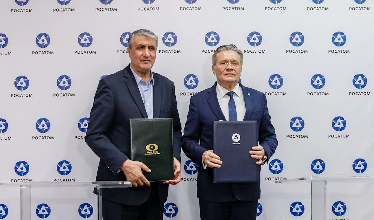 مذكرة تفاهم بين موسكو وطهران لبناء محطات طاقة نووية صغيرة في إيران