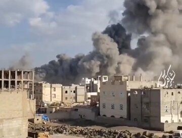 Video | Sana'a Sekali Lagi Menjadi Sasaran Jet Pejuang Zionis
