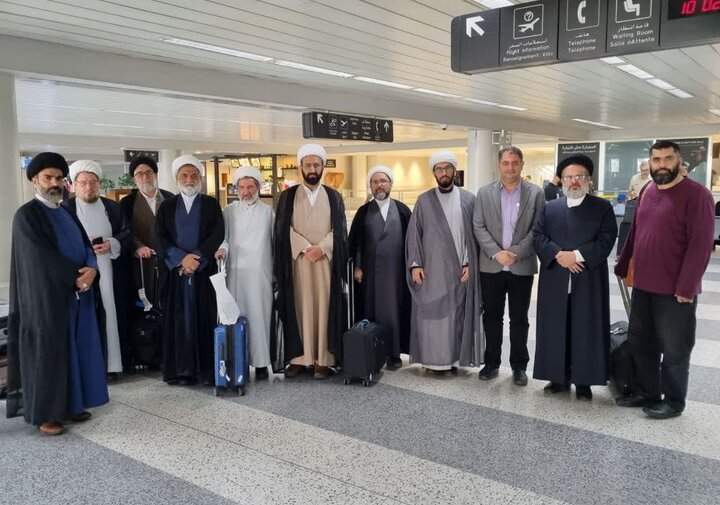 هیأت حوزوی جمهوری اسلامی ایران وارد لبنان شد