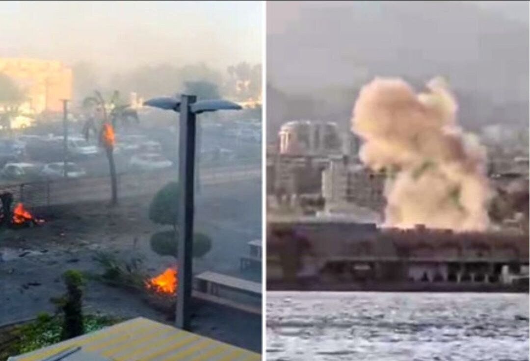 Mababang Lipad at Tumpak na Pagbagsak ng Dronang Yemeni sa Pantalan ng Eilat + Video