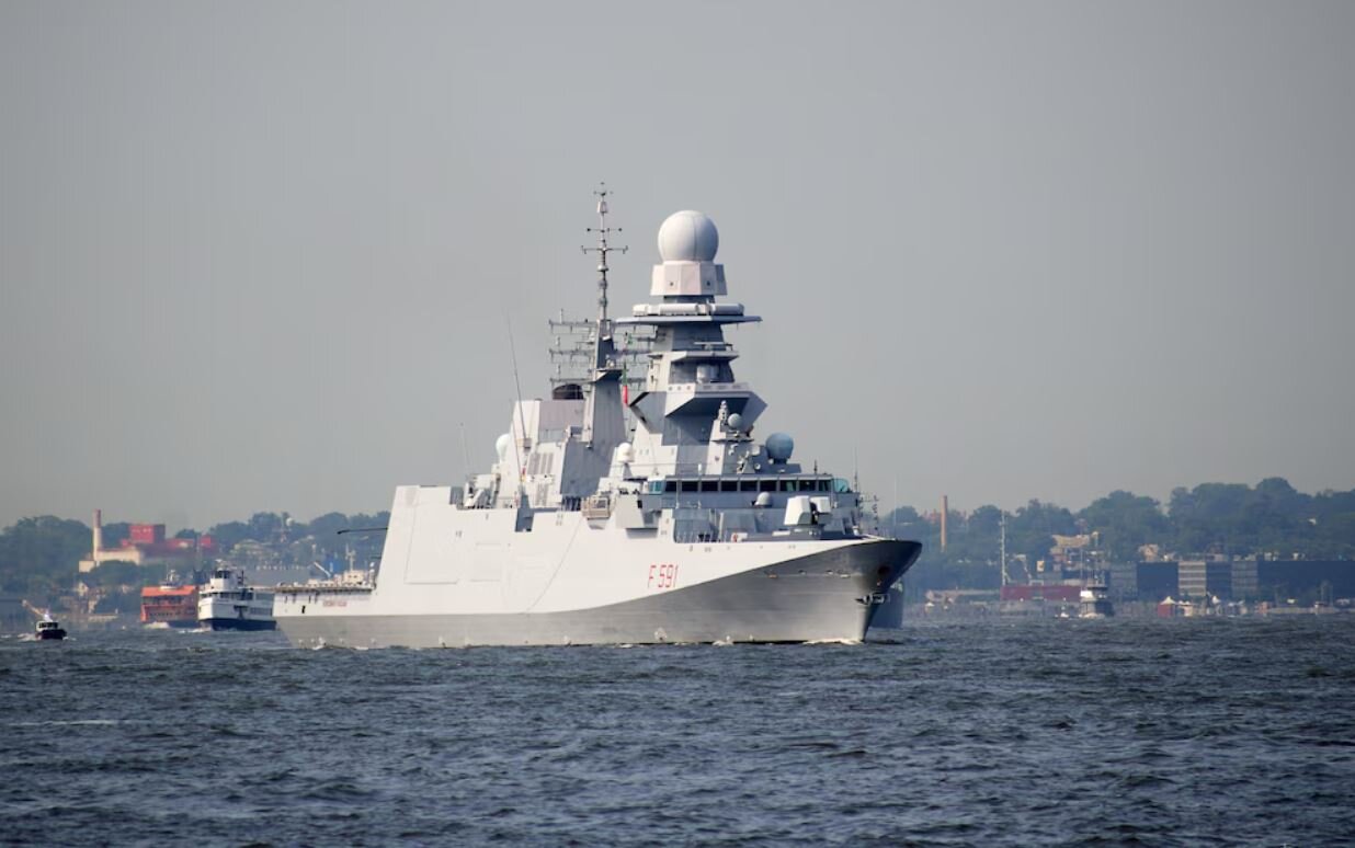 Italia y España envían buques de guerra para proteger a la Flotilla Global Sumud