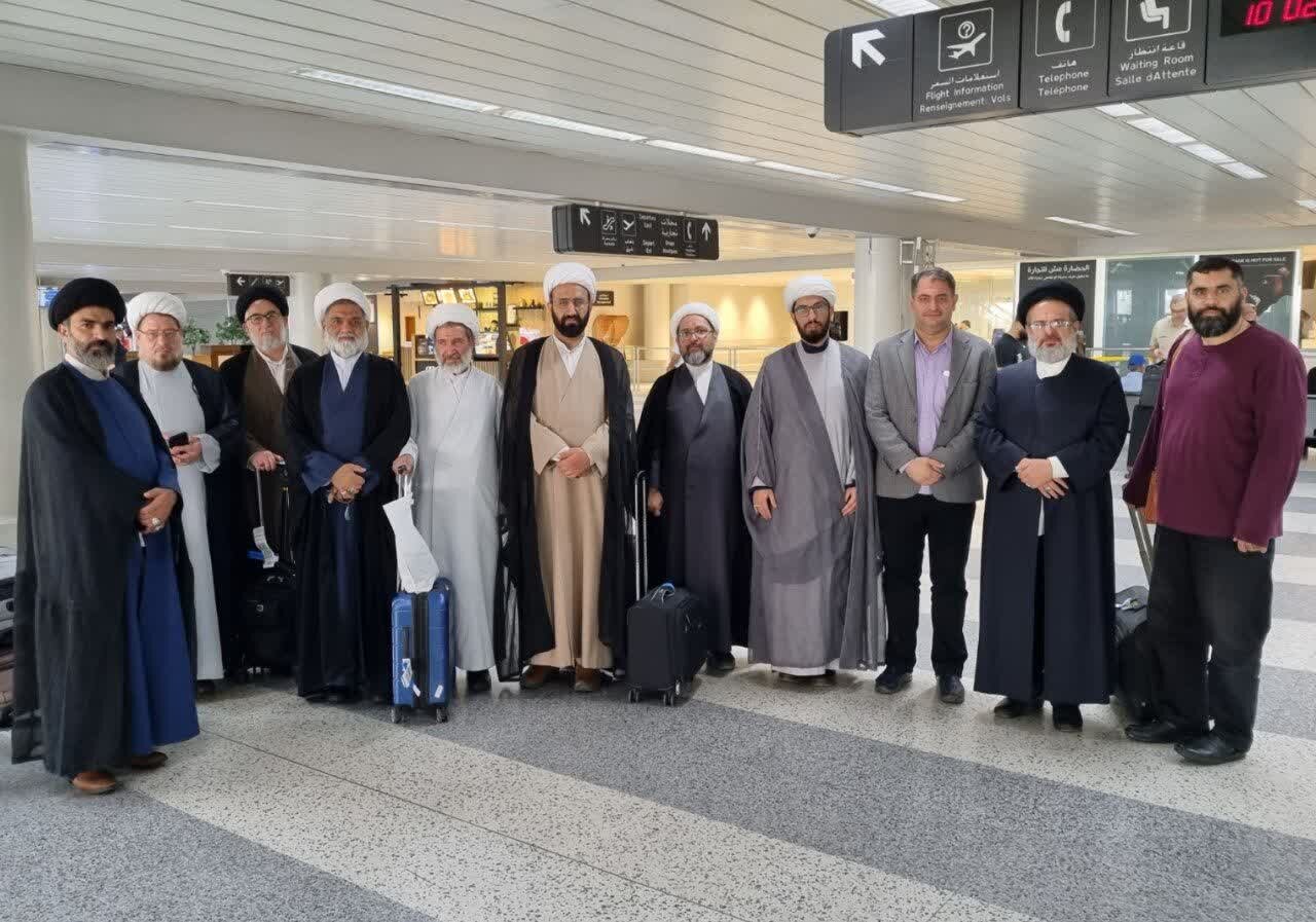 هیأت حوزوی جمهوری اسلامی ایران وارد لبنان شد