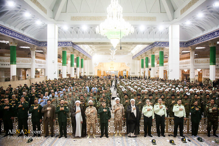 تقرير مصور/ حفل أسبوع الدفاع المقدس في حرم السيدة المعصومة (ع) بمدينة قم