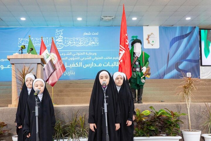 تقرير مصور/ حفل تخرج طالبات مدارس الكفيل الدينية النسوية في كربلاء المقدسة