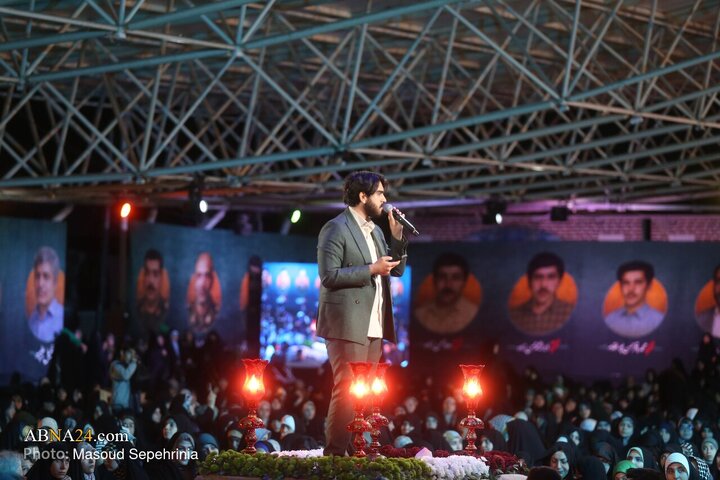 مراسم «شب های پرستاره» در گلزار شهدای وادی رحمت تبریز