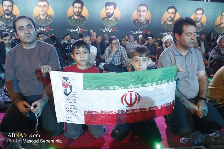 مراسم «شب های پرستاره» در گلزار شهدای وادی رحمت تبریز