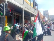 Video: South African chants: "By the millions, by the billions, we are all Palestinians"