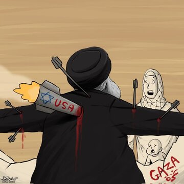 Kartun | Nasrallah Syahid Melindungi Yang Terzalimi