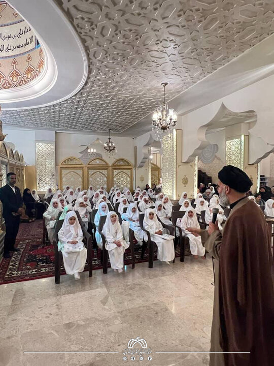 تقرير مصور/ حفل التكليف الشرعي لـ (80) فتاة من سوريا برعاية العتبة الحسينية في لبنان