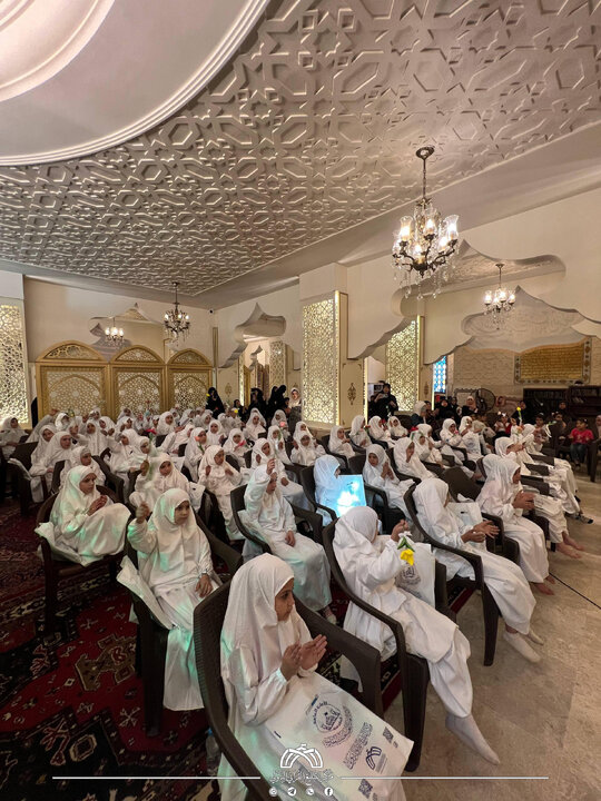 تقرير مصور/ حفل التكليف الشرعي لـ (80) فتاة من سوريا برعاية العتبة الحسينية في لبنان