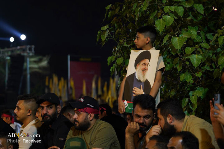 مراسم بزرگداشت سالگرد شهادت شهید سیدحسن نصرالله در پایتخت عراق