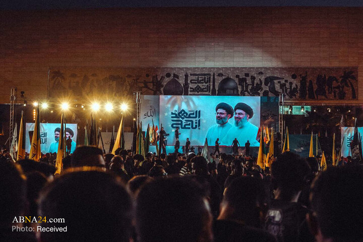 مراسم بزرگداشت سالگرد شهادت شهید سیدحسن نصرالله در پایتخت عراق