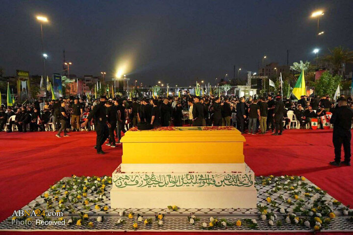 مراسم بزرگداشت سالگرد شهادت شهید سیدحسن نصرالله در پایتخت عراق