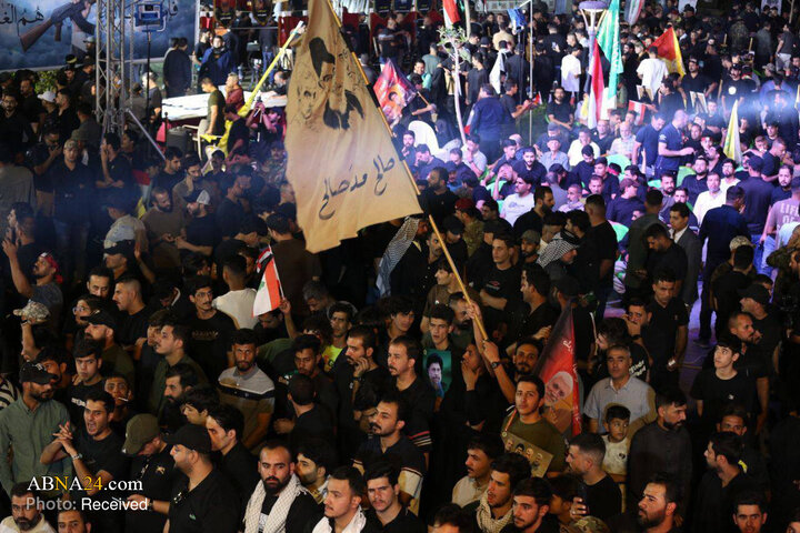 مراسم بزرگداشت سالگرد شهادت شهید سیدحسن نصرالله در پایتخت عراق
