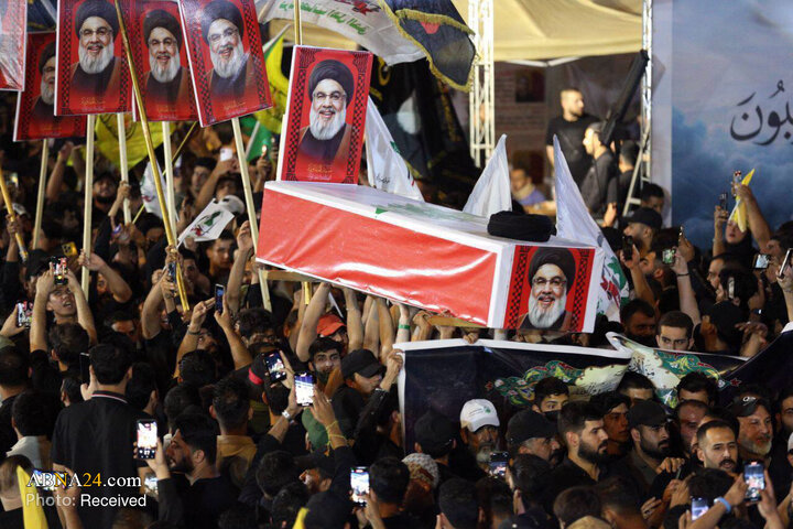مراسم بزرگداشت سالگرد شهادت شهید سیدحسن نصرالله در پایتخت عراق