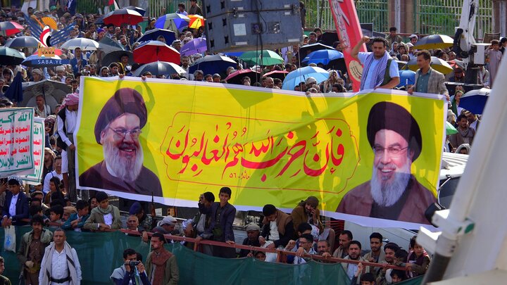 تقرير مصور/ بالعاصمة صنعاء اليمنية.. حشود مليونية في مسيرة دعما لغزة