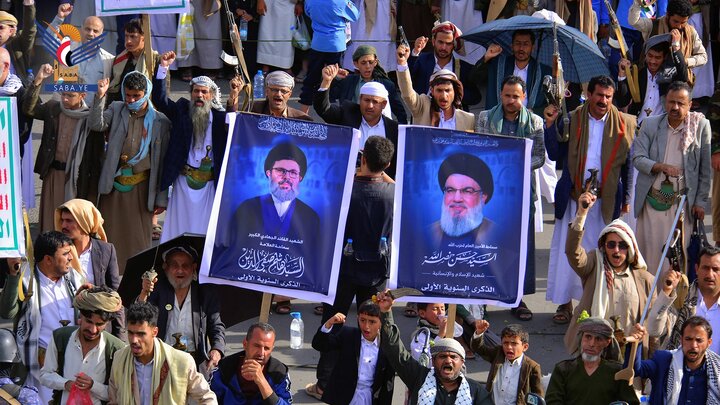 تقرير مصور/ بالعاصمة صنعاء اليمنية.. حشود مليونية في مسيرة دعما لغزة